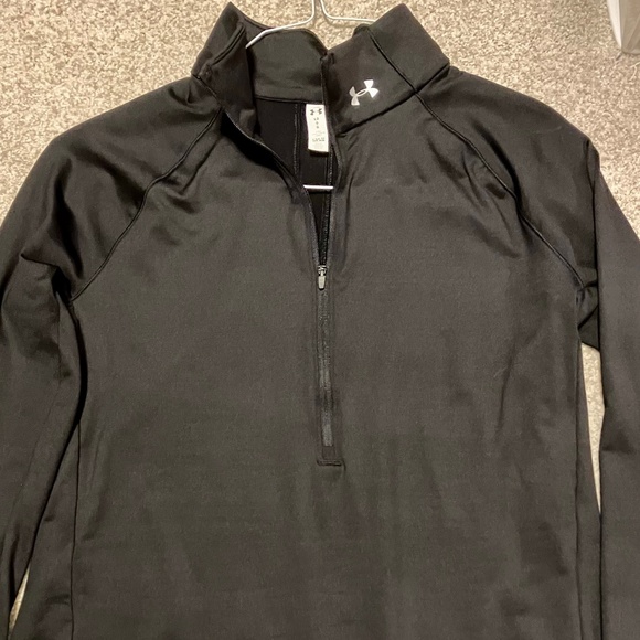 Women’s Under Armour Cold Gear Half-Zip Fitted Pullover - Picture 1 of 3